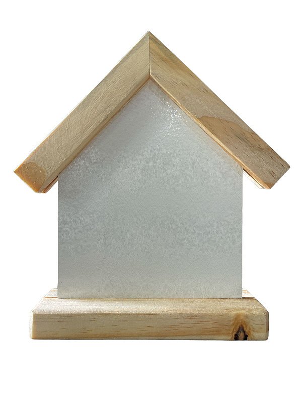 CASA MDF 18X14CM MDF 3MM BASE BASE PINNUS 20MM