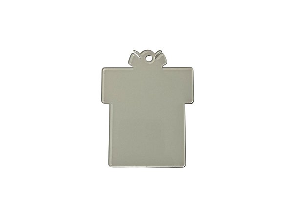PINGENTE PRESENTE DE NATAL ACRILICO RETROVERSO 3MM PARA SUBLIMAÇÃO