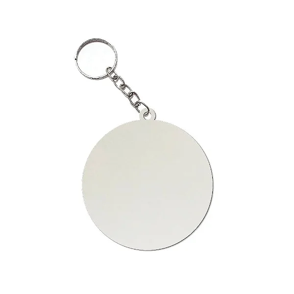 CHAVEIRO MDF DUPLA FACE REDONDO PCT 5 UNIDADES 3MM