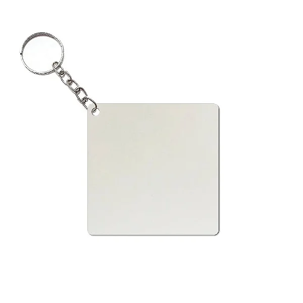 CHAVEIRO MDF QUADRADO DUPLA FACE PCT 5 UNIDADES 3MM