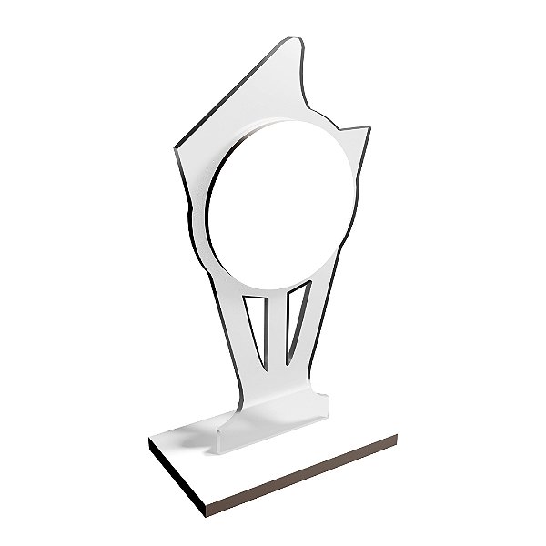 TROFÉU SUBLIMADOR ACRILICO + MDF 3MM BASE 6MM TS-7