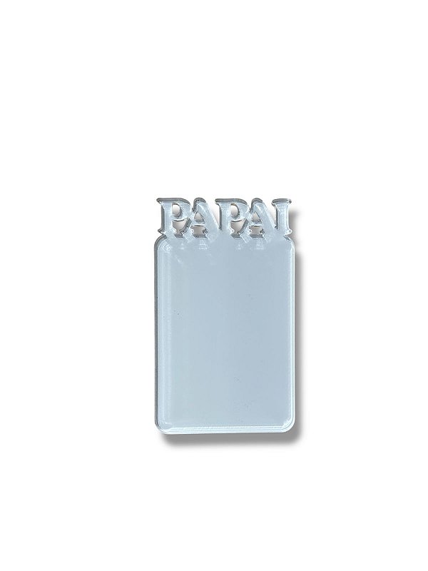 IMA PAPAI ACRILICO RETROVERSO 4 MM SUBLIMAÇÃO PCT 2 UN