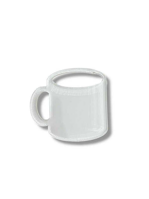 IMÃ CANECA ACRÍLICO RETROVERSO 4 MM P/ SUBLIMAÇÃO PCT 2