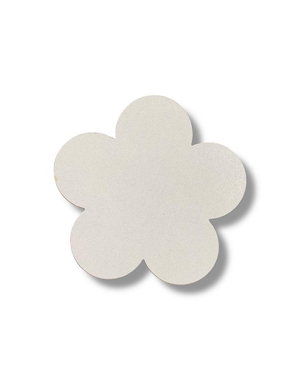 IMÃ FLOR DE MDF PARA SUBLIMAÇÃO 3MM PCT 5 UNIDADES