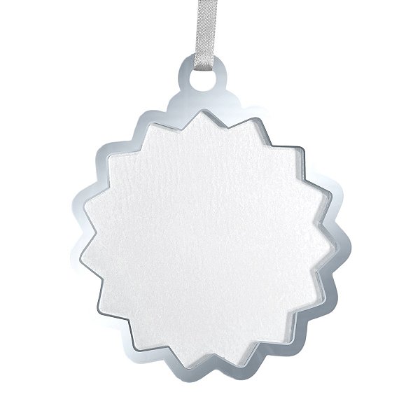 ENFEITE GUIRLANDA PRATA C/MDF SUBLIMAÇÃO 3MM