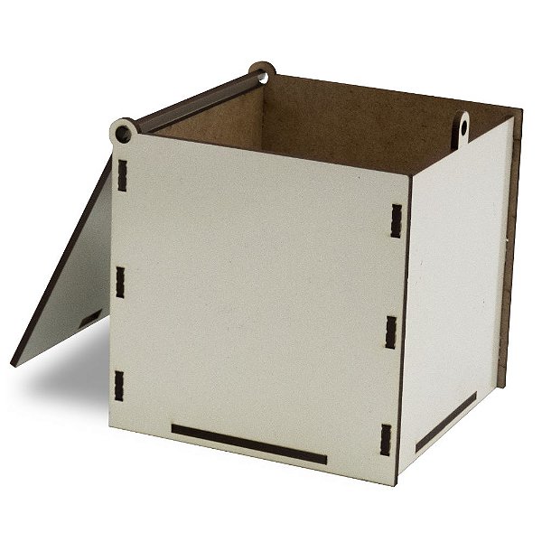 CAIXA DE CANECA MDF 11x11x11 - 3mm
