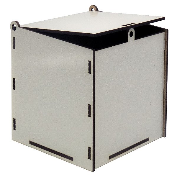 CAIXA DE MDF 20x20x20cm - 3mm