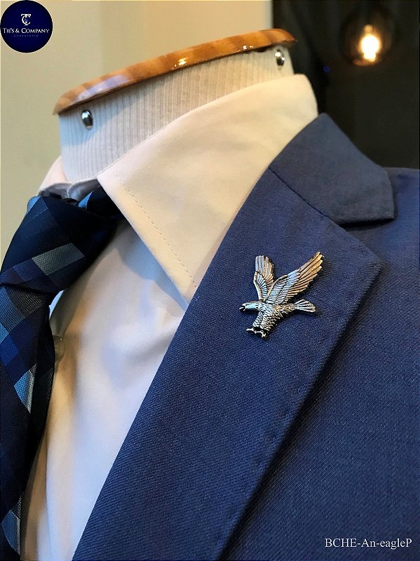 Broche de Luxo Animal Design Pin Masculino / Feminino