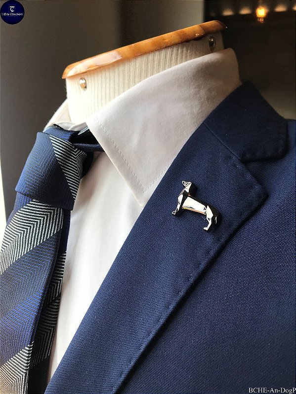 Broche de Luxo Animal Design Pin Masculino / Feminino