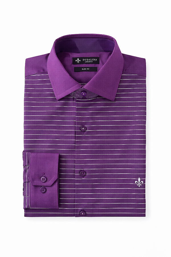 Camisa Masculina Dudalina Night Milano FIT