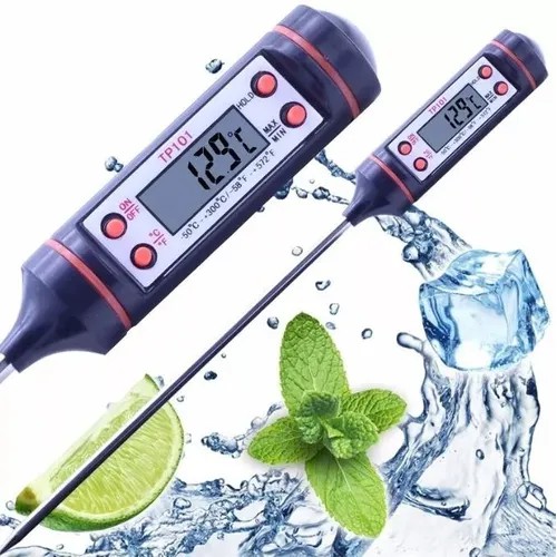 Termometro Digital Culinario Tipo Espeto Alimentos Cozinha