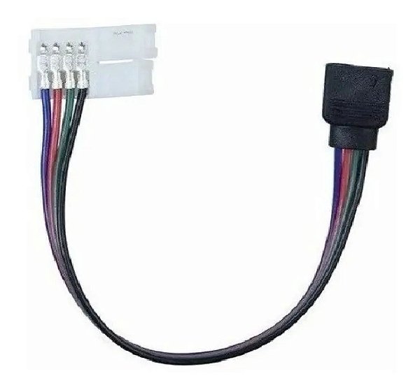 Emenda Conector Fita Led Rabicho Fêmea Rgb 5050 3528
