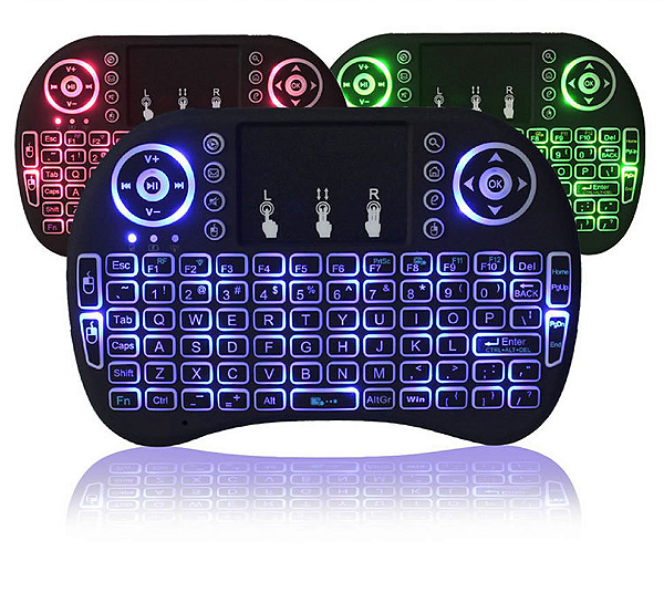 Mini Teclado Mouse Usb Wireless Touch Game Smart Tvbox Pc