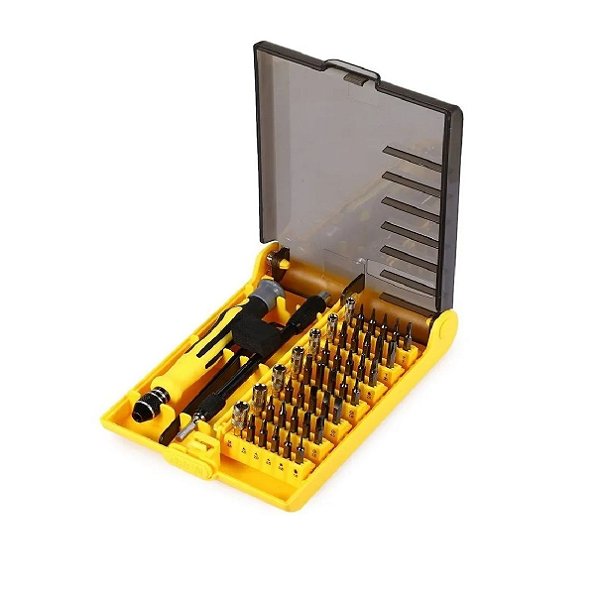 Jogo Kit Chaves Precisão 45 Peças Fenda Torx Alen Philips Y