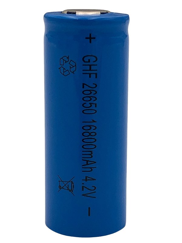 Bateria Recarregável 26650 3,7v Para Lanternas Taticas X900