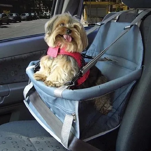 Cadeirinha Assento Veicular Carro Para Cão Gato Pet Até 10kg