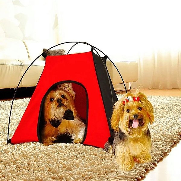 Tenda Camping Para Cães E Gatos Pet Viagem E Passeio.
