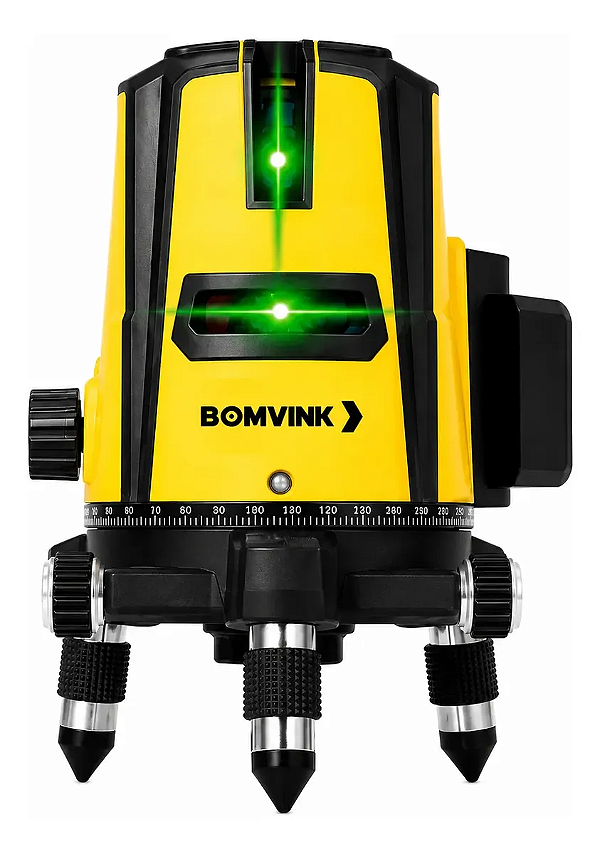 Nível Laser Profissional Nivelamento Recarregável 2 Linhas