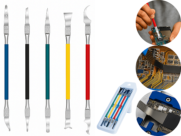 Kit Espátulas Para Manutenção De Placas Celular Chip