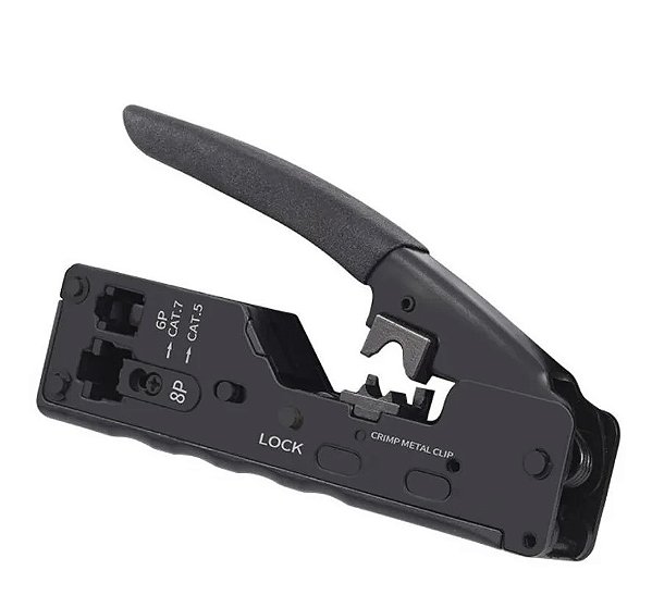 Alicate De Crimpar Ez Crimp Rj45 Prensagem Rj45 Cat5 Cat 7