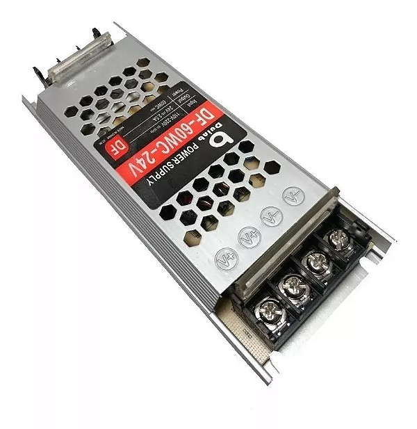 Fonte Estabilizadora Chaveada Slim 24v 2.5a Bivolt 60w