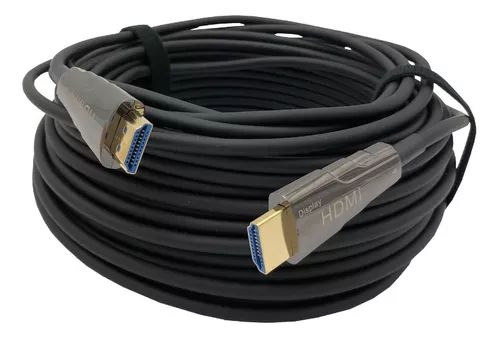 Cabo Hdmi 2.0 60hz Fibra Óptica 10 Metros 4k High Speed