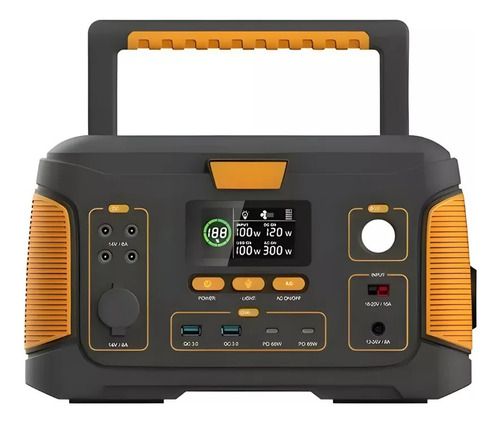 Central Elétrica Portátil Gerador De Energia 1000w 808.08wh