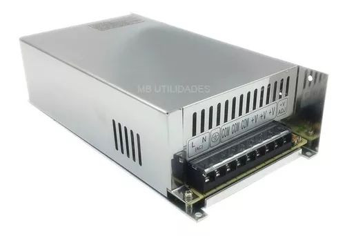 Fonte Chaveada Estabilizada 24v 25a 600w Bivolt 110v/220v