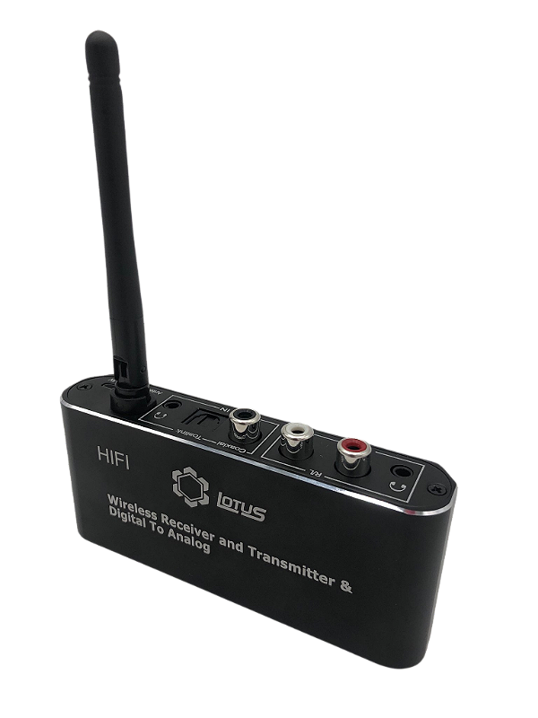 Receptor Transmissor Wirelles Digital P/ Analógico Bluetooth