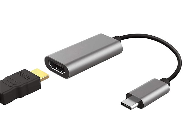 Adaptador Captura Video Tipo C P/ Hdmi Ultra Hd 4k 30hz 3.0