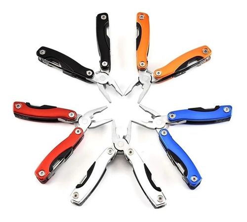 Alicate Canivete Tático Trilha Pesca Camping 9 Funções