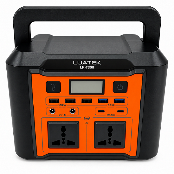 Gerador Energia 300w Central Elétrica Portátil C/ Lanterna