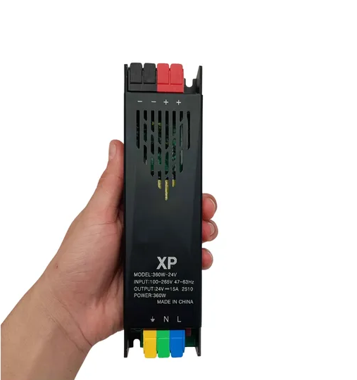 Fonte De Alimentação 24v 15a Bivolt Slim 360w 47-63hz