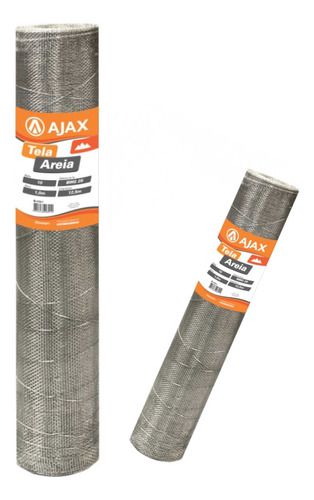Tela Areia Arame Galvanizado Bwg 28 1,00 X 12,5m Malha 10