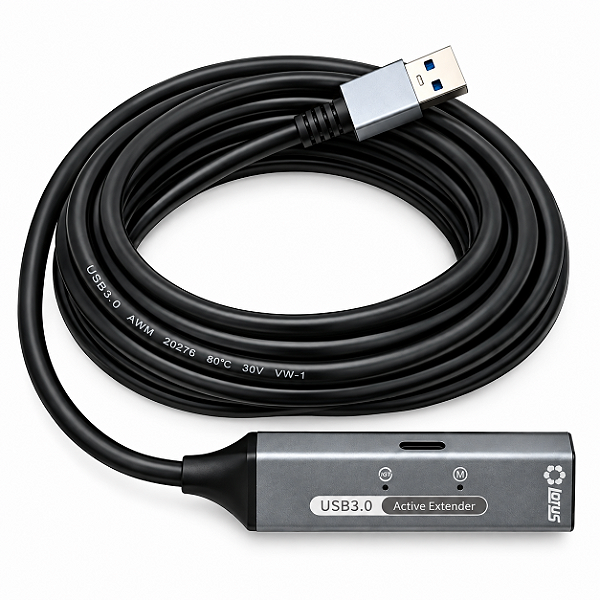 Cabo Extensor Usb Versão 3.0 Amplificado 5 Metros Plug Play
