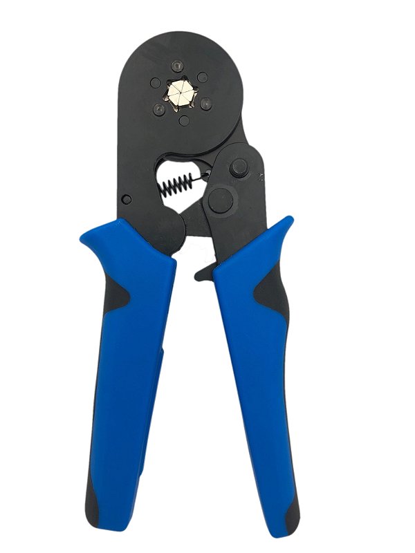 Alicate De Crimpar Terminal Ilhos Tubular Estrelar 23-7 Awg