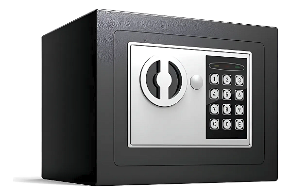 Cofre Digital De Segurança Eletrônico Senha Código Ou Chave