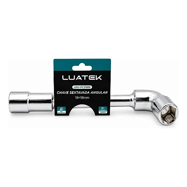Chave Biela Tipo L De 18mm Vazada Com Furo Passante
