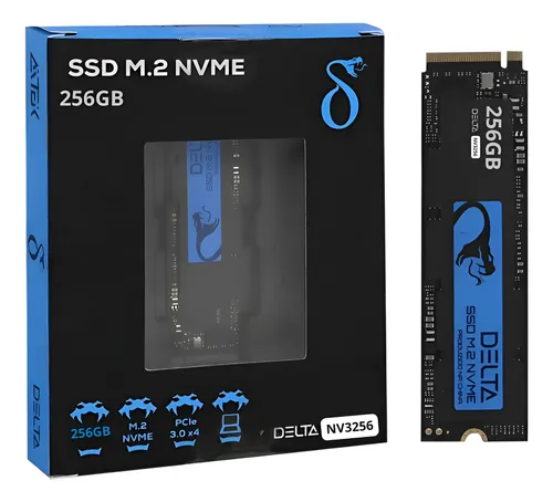 Memória Ssd Nvme M.2 256gb Pci-e 3.0x4 Upgrade Pc Notebook