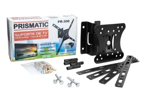 Suporte Tv/monitor Pr-300 10 A 56 Articulado 3 Movimentos