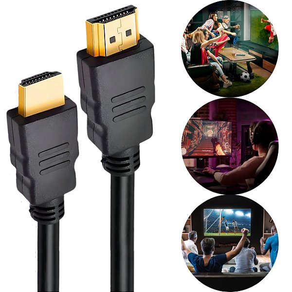 Cabo Hdmi 25 Metros 3d Com Malha E Filtro