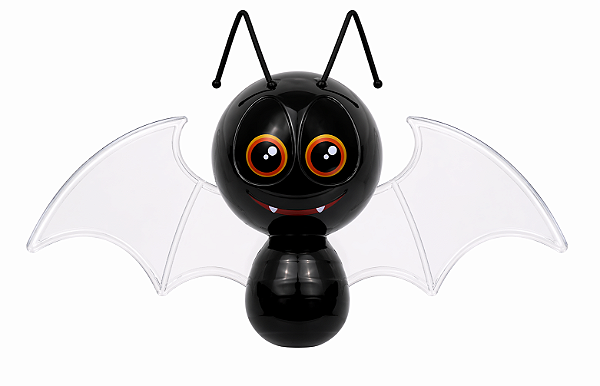 Abajur Luminária Colorida De Parede Infantil Morcego 110/220v