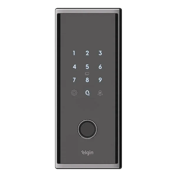 Fechadura Digital De Sobrepor Elgin One S Com Biometria App