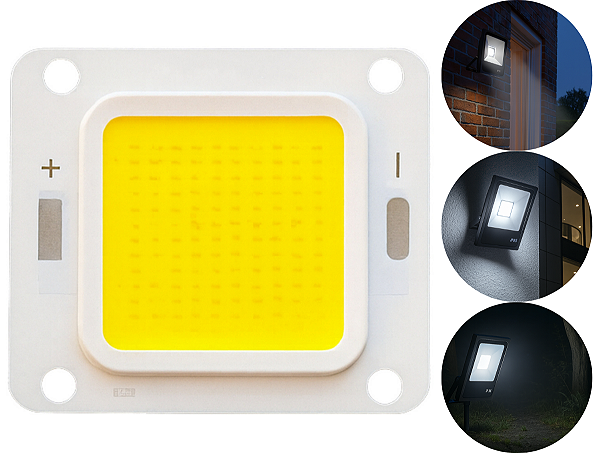 Chip Led 50w Para Reposição De Refletores