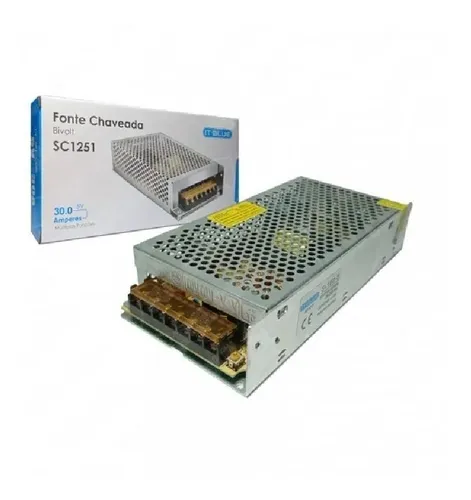 Fonte Chaveada 5v 30a Eletrônica Bivolt