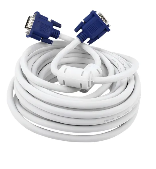 Cabo Vga X Vga 20 Metros Profissional 20m Pc Notebook Tv
