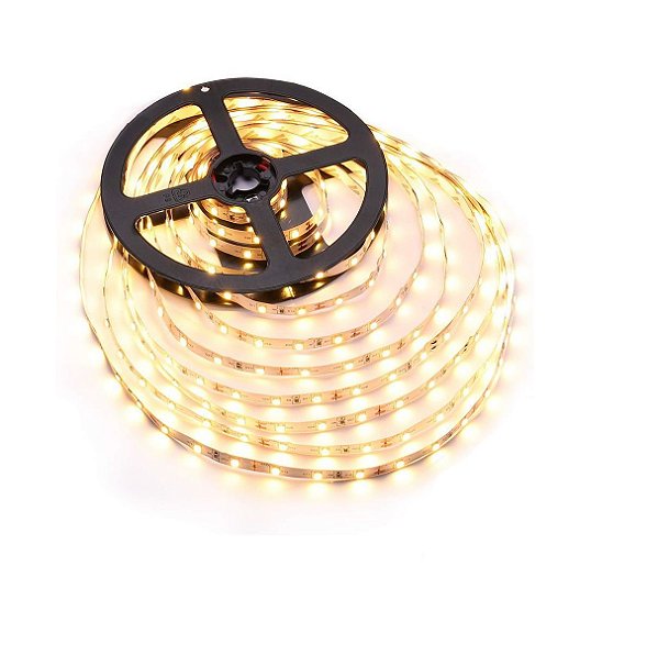 Fita Led 3528 Com 5 Metros Diversas Cores C/ Silicone
