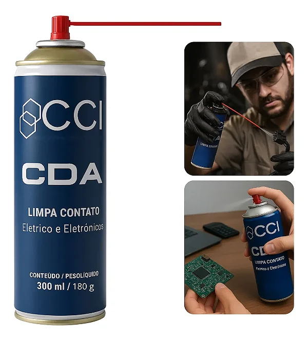 Limpa contato Eletrônicos Spray 300ml
