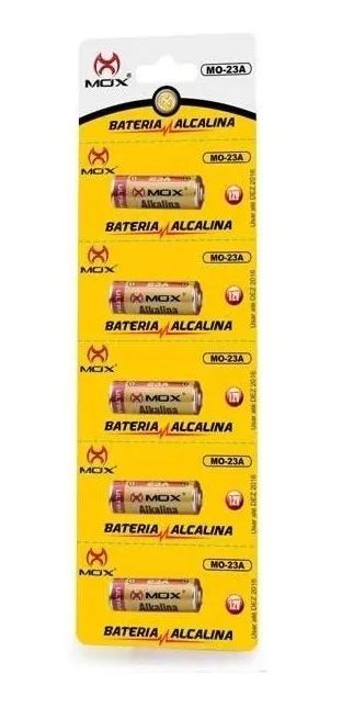 Kit 5 Pilha 12v 23a Alcalina Cartela Alarme Controle Portão