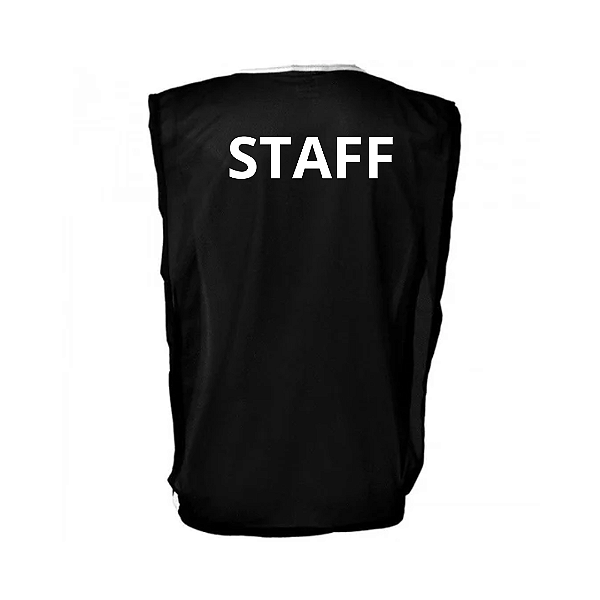 Kit c/ 10 coletes para Staff, Apoio ou segurança de evento